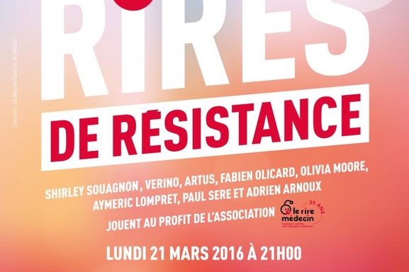 Casting.fr est partenaire du spectacle Rires de Résistance pour l'association Le Rire Médecin