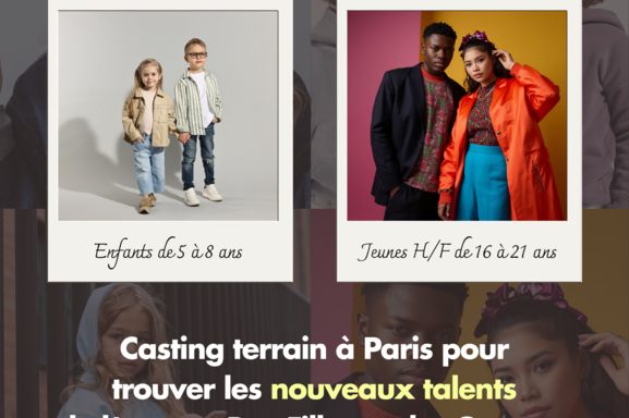 Appel à candidatures : Casting.fr organise à Paris un casting terrain pour recruter les nouveaux talents de l’agence Des Filles et des Garçons