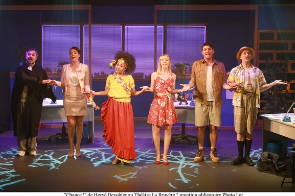 La comédie musicale “Chance”de Hervé Devolder revient au Théâtre La Bruyère pour le plus grand bonheur de tous !