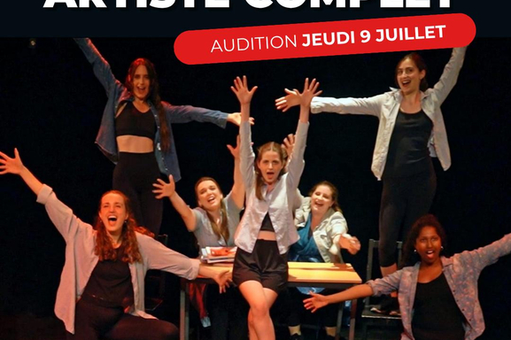 Rentrée 2026 : Formez-vous à la comédie musicale à l'école API :) Comédie Musicale ! Dernière ligne droite pour les auditions
