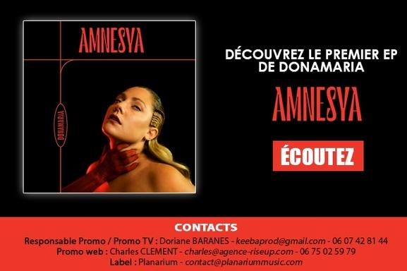 Mélancolie, texte, joute verbale, découvrez DONAMARIA une chanteuse singulière et divine !