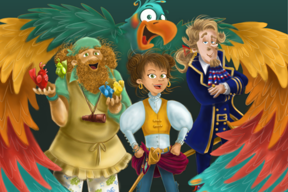 À la rencontre de Zélie La Pirate au Grand Point Virgule !