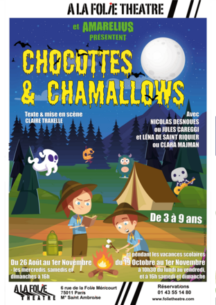 « Chocottes & Chamallows » : un spectacle pour apprivoiser ses peurs en famille