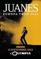 Événement ! Le chanteur colombien Juanes fait son grand retour à Paris lors d’un concert exceptionnel à l’Olympia le 12 septembre