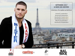 Casting.fr vous invite aux élections de Mister Ile-De-France qui se dérouleront au Bal Rock