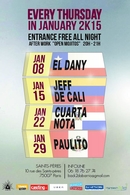 Back To Da Barrio installe ses after-work dans le mythique club Les Saints Pères