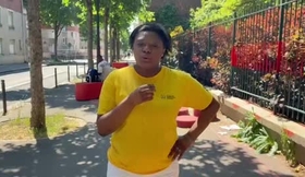 Miryam, journaliste télévision