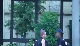 Braquage d'une banque en caméra cachée