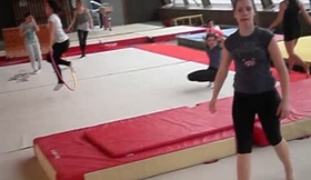 Gym, Rondade flip salto.