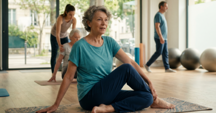 Casting homme ou femme entre 60 et 70 ans pratiquant le yoga pour silhouette parlante dans série France TV