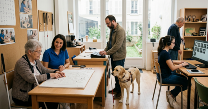 Casting comédien et comédienne atteint d'handicap visuel pour des rôles dans une série quotidienne à Marseille