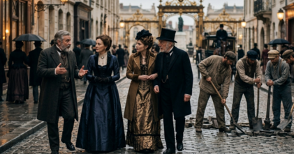 Casting figurant et figurante pour le tournage d'une série d'époque