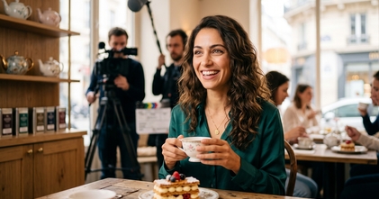 Casting modèle femme entre 23 et 35 ans pour publicité pour une marque de salons de thé et pâtisserie