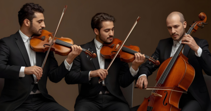 Casting groupe de musiciens à cordes pour tournage série