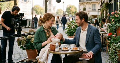 Casting famille avec bébé de 3 à 6 mois pour tournage