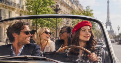 Casting figurant homme et femme avec voiture pour tournage série Netflix Emily in Paris avec Lily Collins