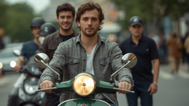 Casting homme entre 18 et 25 ans avec scooter pour figuration dans long métrage cinéma