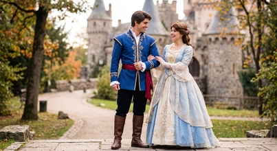 Casting comédien et comédienne pour incarner des princes et princesses Disney lors d'évènements en Île de France et en Provence