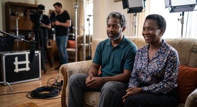 Casting homme et femme âgé typé afro pour le tournage d'un clip