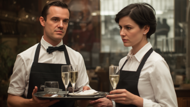 Casting figurant homme et femme avec expérience en service pour tournage série Arte