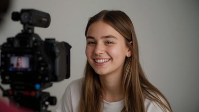 Casting adolescente d'environ 15 ans pour tournage vidéo YouTube