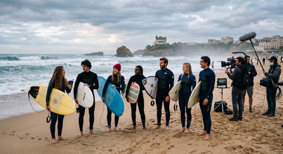 Casting homme et femme entre 18 et 30 ans sachant surfer pour tournage série FranceTv