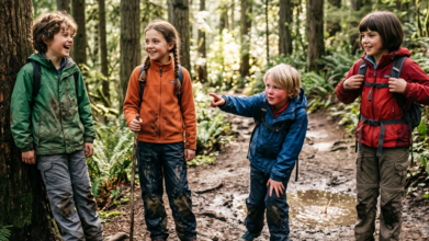 Casting enfant fille et garçon mesurant environ 1m40 pour shooting photo et vidéo pour une marque de vêtements outdoor en Belgique