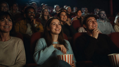 Casting figurant homme et femme entre 15 et 55 ans pour tournage spot publicitaire pour une enseigne de cinéma
