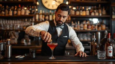 Casting vrai barman homme entre 25 et 35 ans pour pour tournage série France 2 avec Mathieu Madénian