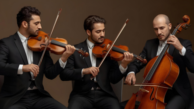 Casting groupe de musiciens à cordes pour tournage série