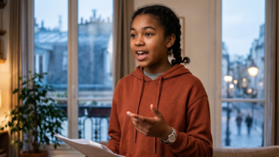 Casting adolescente entre 13 et 14 ans pour silhouette parlante dans série TF1