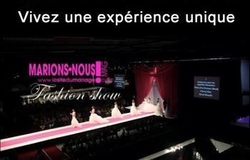 Le Salon du Mariage, les 17 et 18 Septembre à Paris La défense !