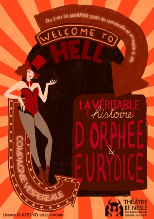 “La véritable histoire d'Orphée et Eurydice” au théâtre de Nesle de Paris