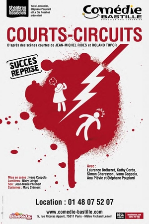 "Courts-Circuits", d'après des scènes courtes de Jean-Michel Ribes et Roland Topor!