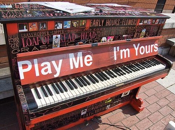 Casting.fr partenaire de Marc Fichel sur "Play Me I'm Yours" !