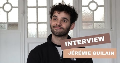 Jérémie Guilain, gagnant du prix de la parole lors de la cérémonie des Planches de l'ICART