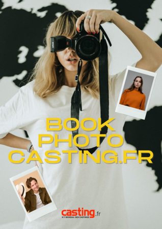 Réalisez votre book photo professionnel grâce à Casting.fr pour augmenter vos chances de réussir tous vos castings !